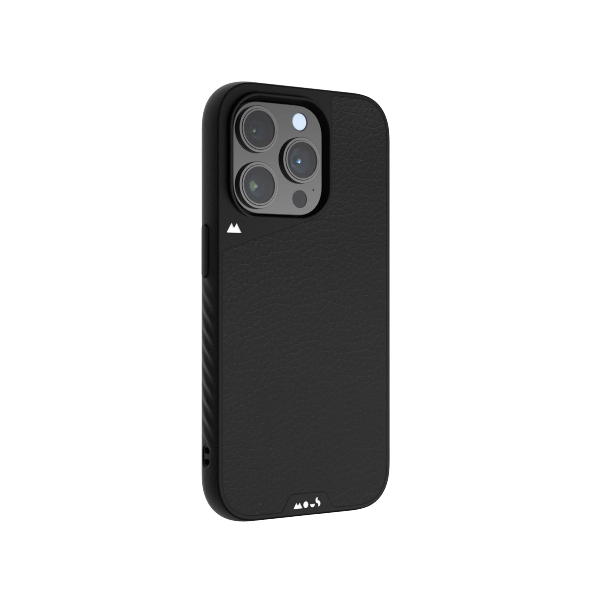 Black Leather Protective Phone Case - Limitless - Image 112