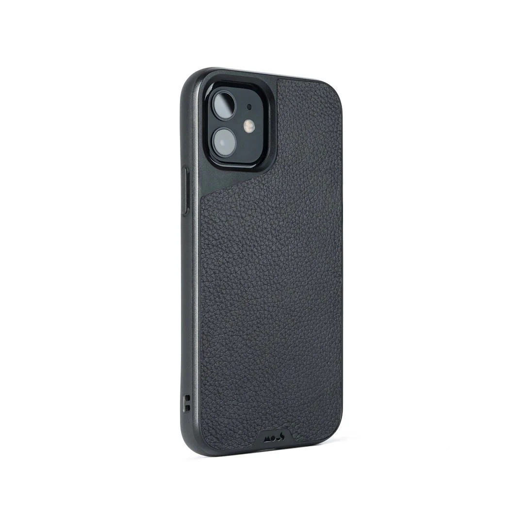 Black Leather Protective Phone Case - Limitless - Image 19
