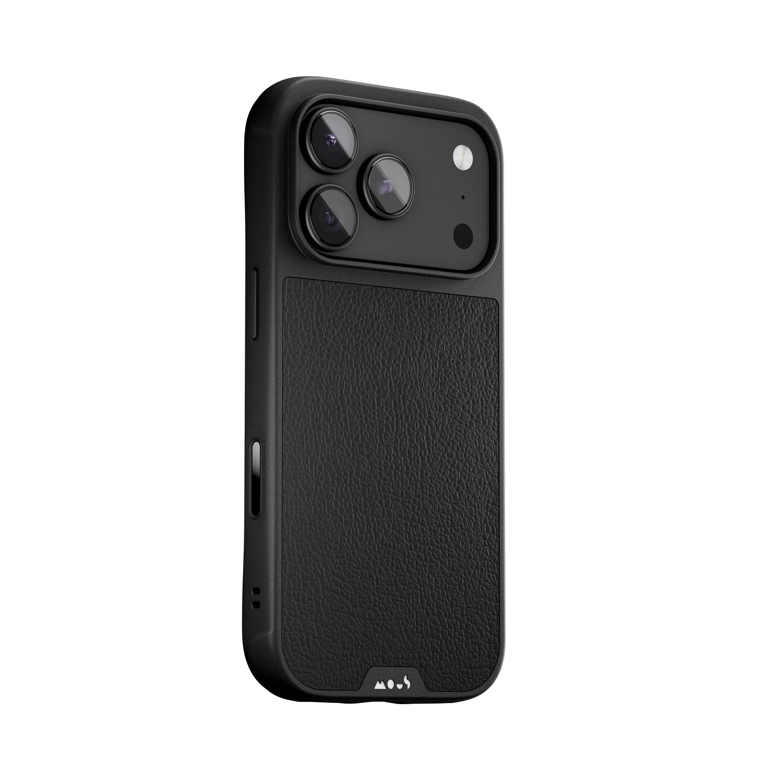 Black Leather Protective Phone Case - Limitless - Image 85